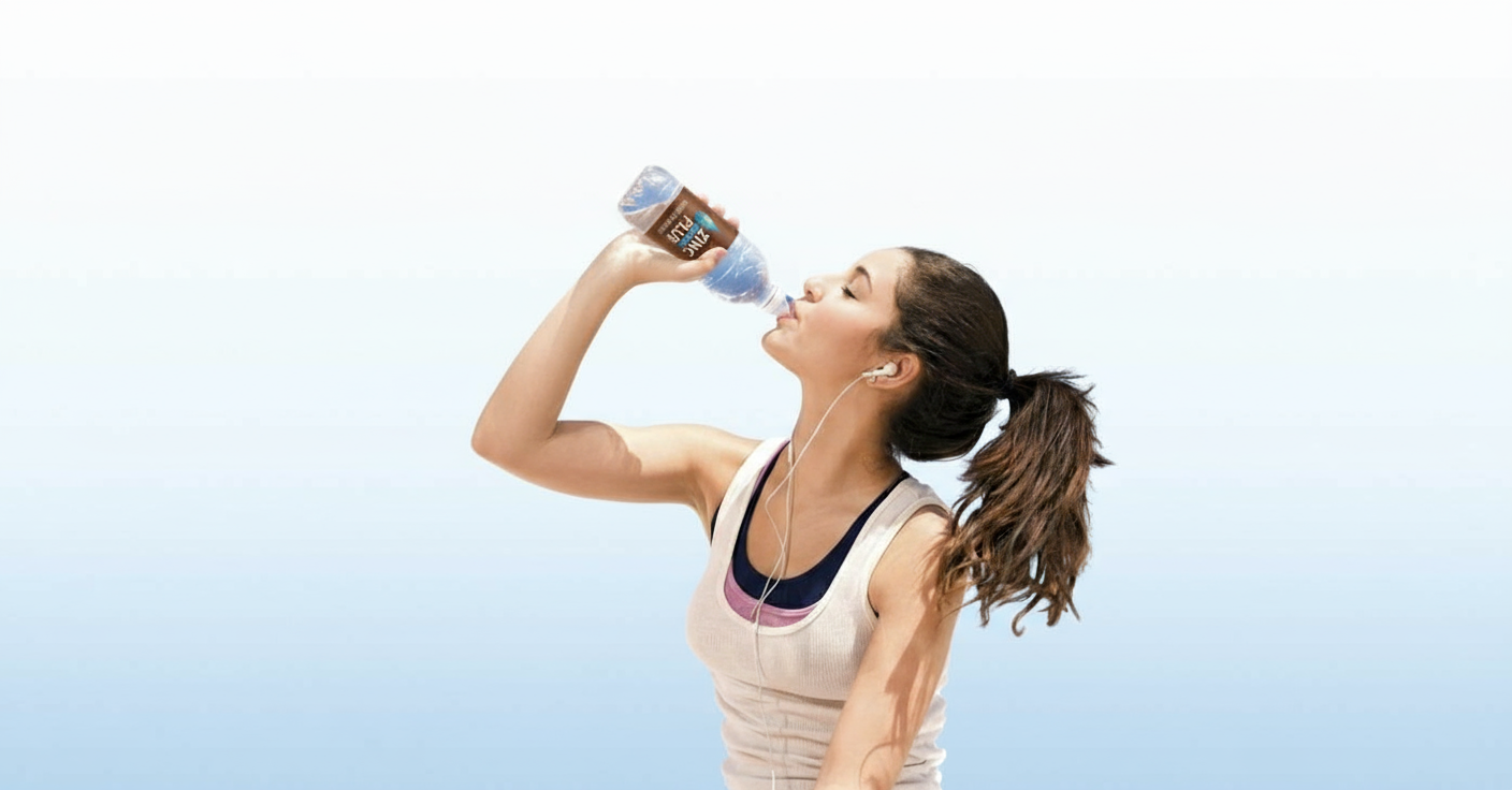 Girl Drinking Water